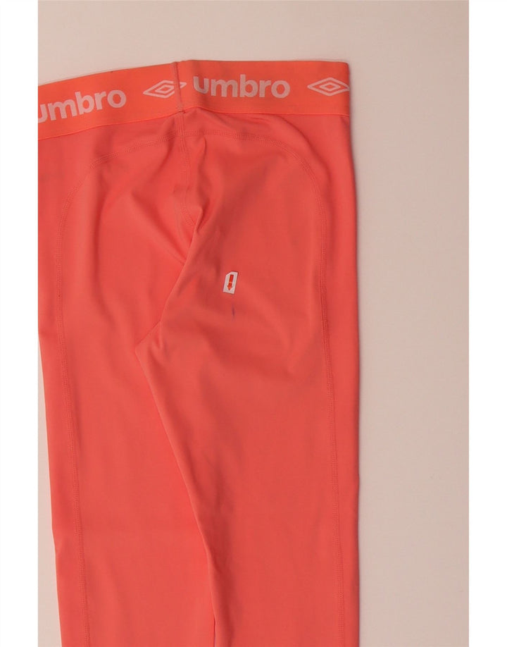 UMBRO Womens Graphic Leggings UK 6 XS  Pink Vintage Umbro and Second-Hand Umbro from Messina Hembry 