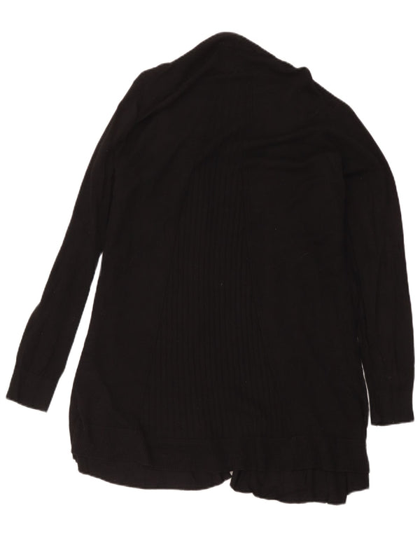 Marks & Spencer Γυναικείο Longline ανοιχτό πουλόβερ ζακέτα UK 18 XL Μαύρο