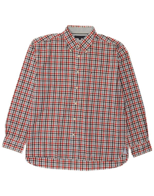 Ανδρικό πουκάμισο Tommy Hilfiger XL Πολύχρωμο βαμβακερό Gingham