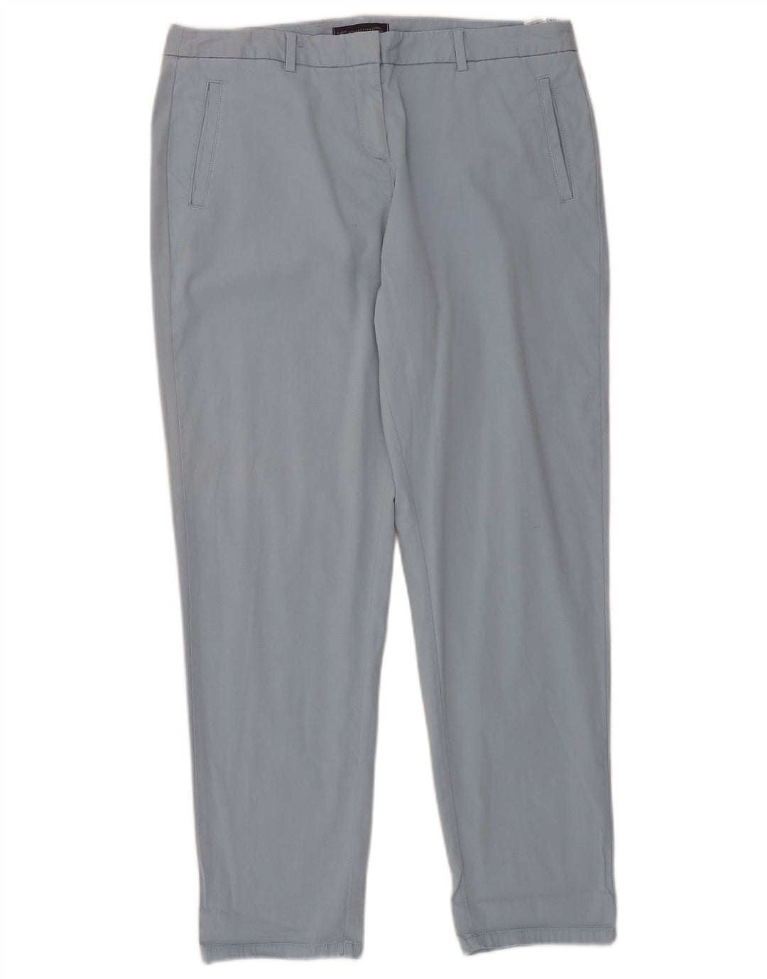 MARKS & SPENCER Γυναικείο λεπτό παντελόνι Chino UK 14 μεγάλο W36 L30 μπλε