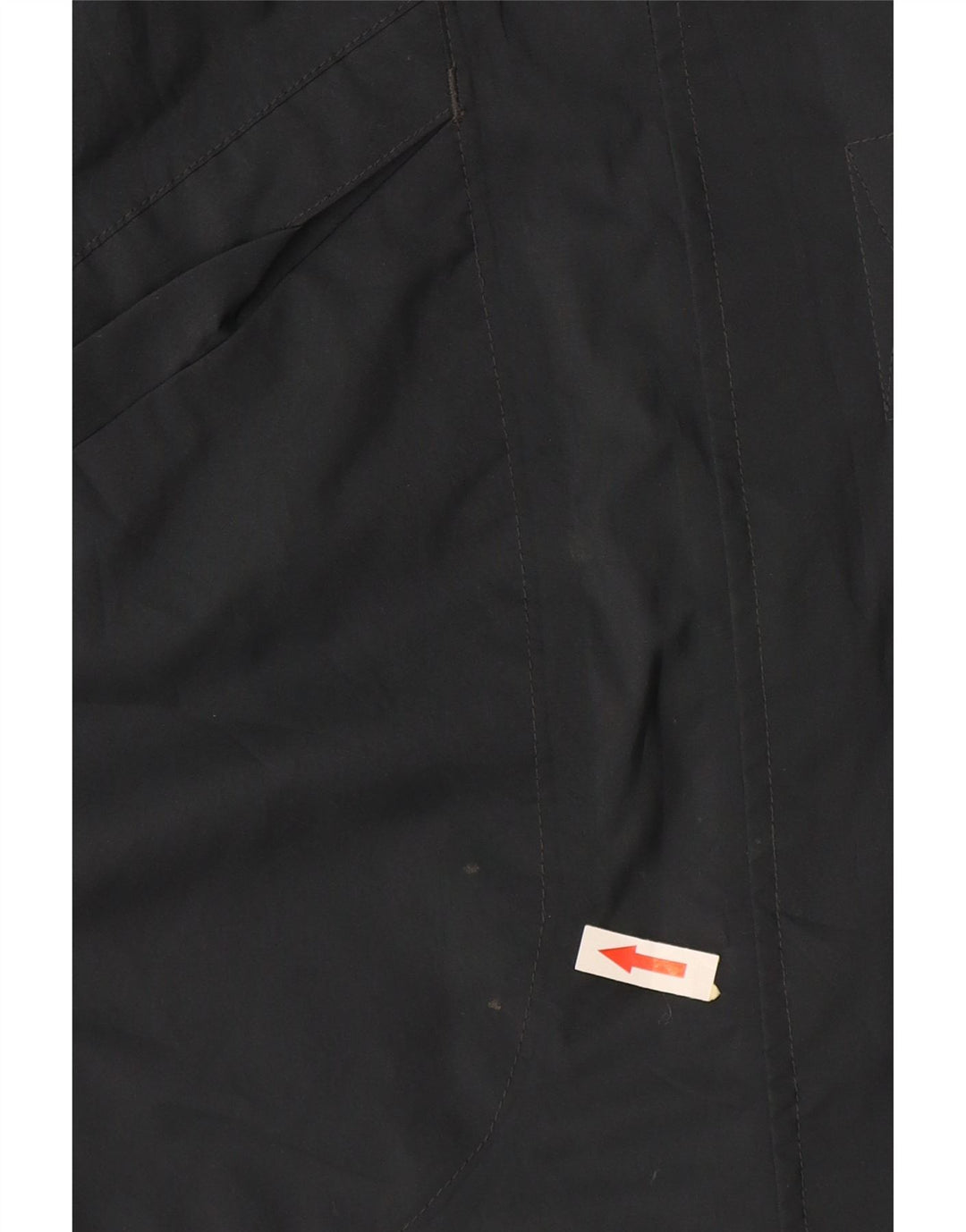 Adidas Γυναικείο μπουφάν βροχής μεγάλου μεγέθους UK 12 Medium Grey Polyester