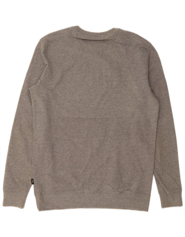 Ανδρικό γραφικό φούτερ Vans Jumper Μεσαίο γκρι βαμβακερό
