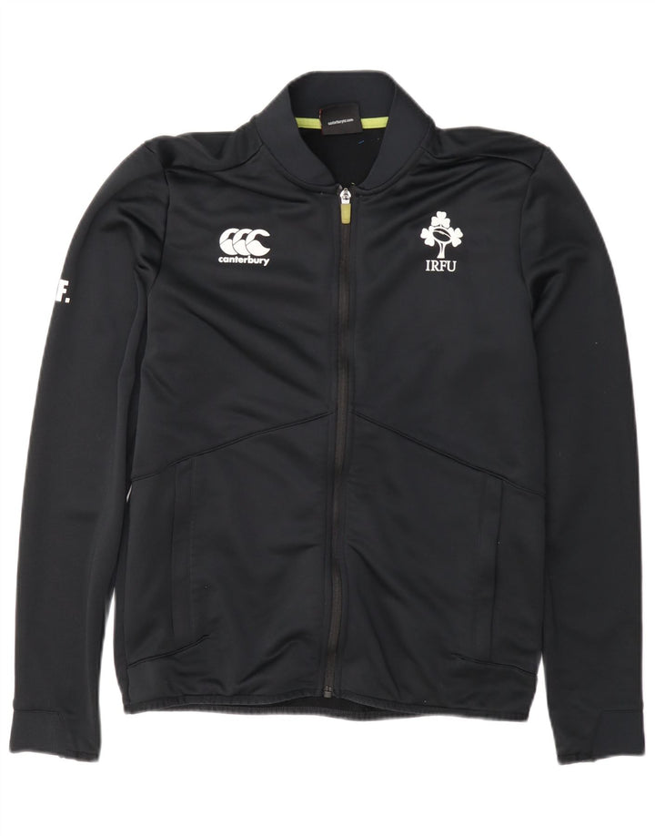 Ανδρική φόρμα Canterbury IRFU Top Jacket XS Μαύρο Πολυεστέρας