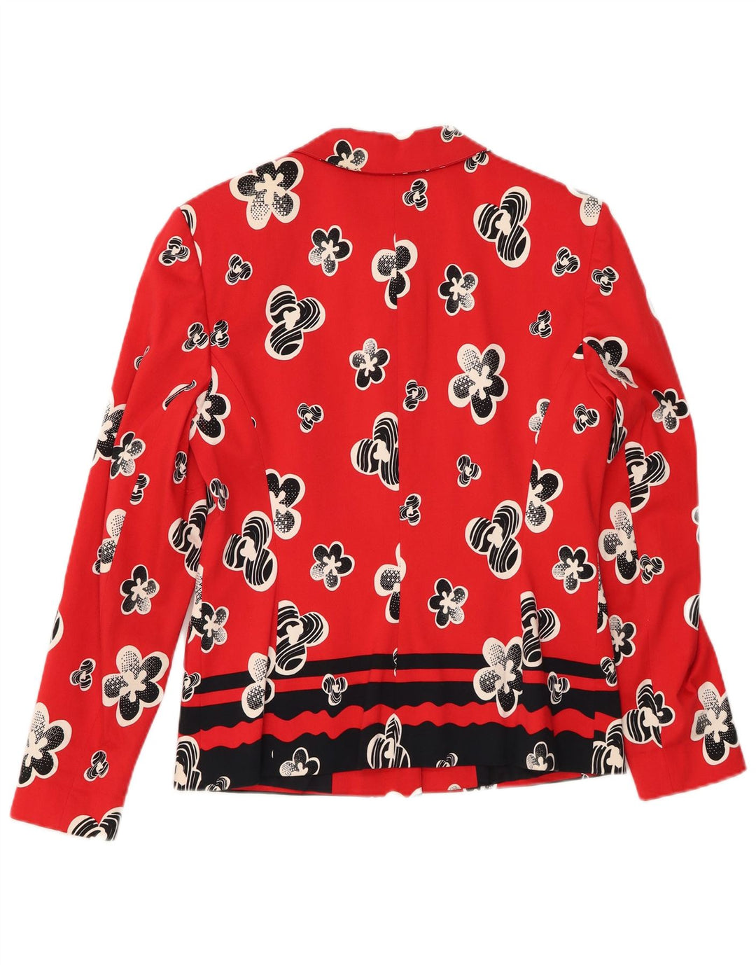 Ανδρικό σακάκι μπλέιζερ με 4 κουμπιά Mondi EU 38 Μεσαίο κόκκινο φλοράλ