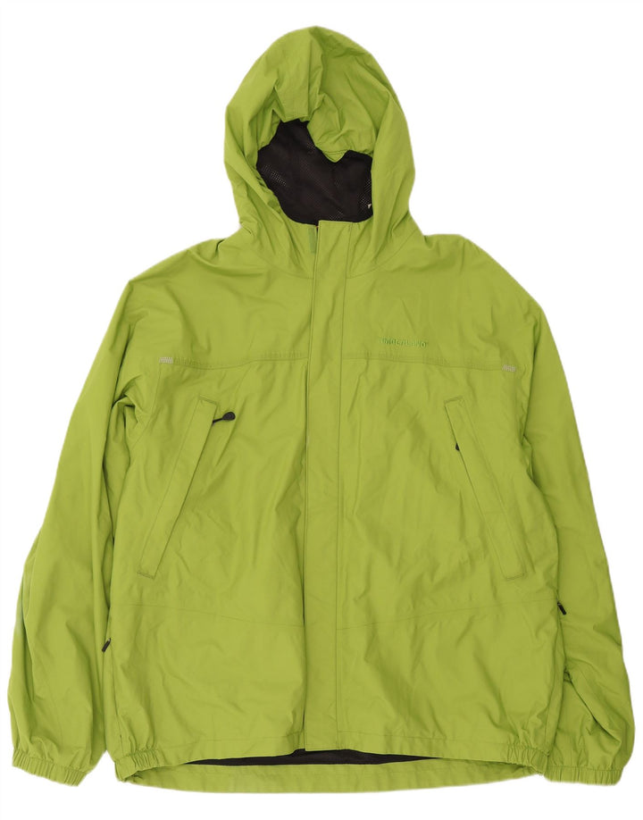 Ανδρικό μπουφάν βροχής με κουκούλα Timberland UK 44 2XL Πράσινο Πολυεστέρας