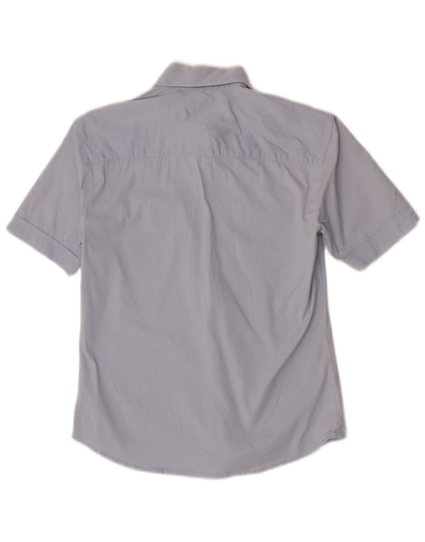 Γυναικείο κοντομάνικο πουκάμισο Carhartt UK 8 Small Blue