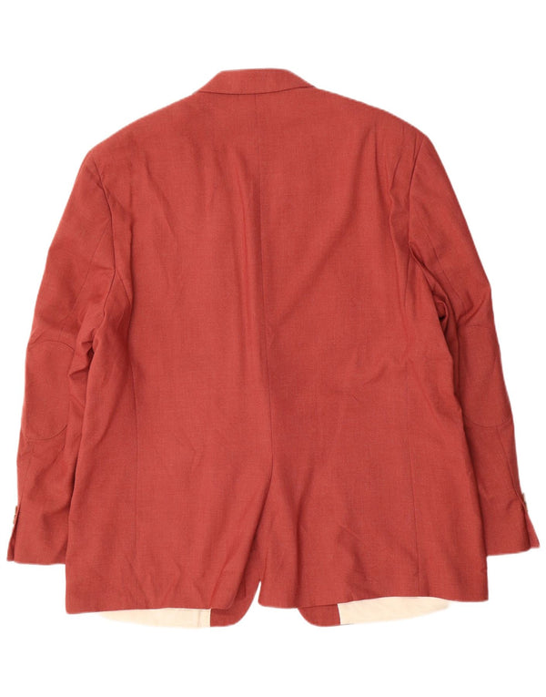 Ralph Lauren Ανδρικό μπουφάν σακάκι με 2 κουμπιά UK 48 3XL κόκκινο πολυεστέρα