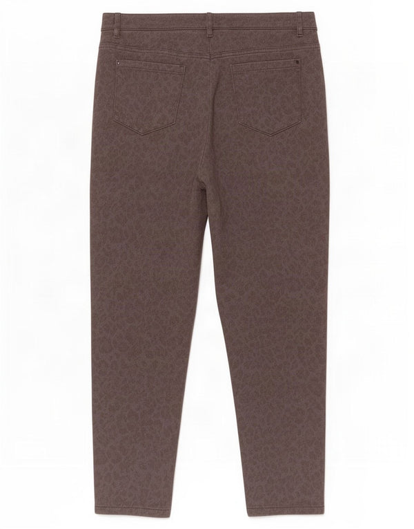 Marks & Spencer Γυναικείο Cropped Παντελόνι UK 12 Medium W30 L25 Grey