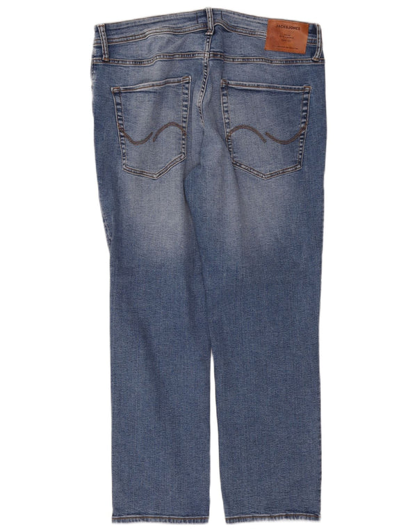 Jack & Jones Ανδρικό Tim Straight Jeans W36 L30 Μπλε βαμβακερό