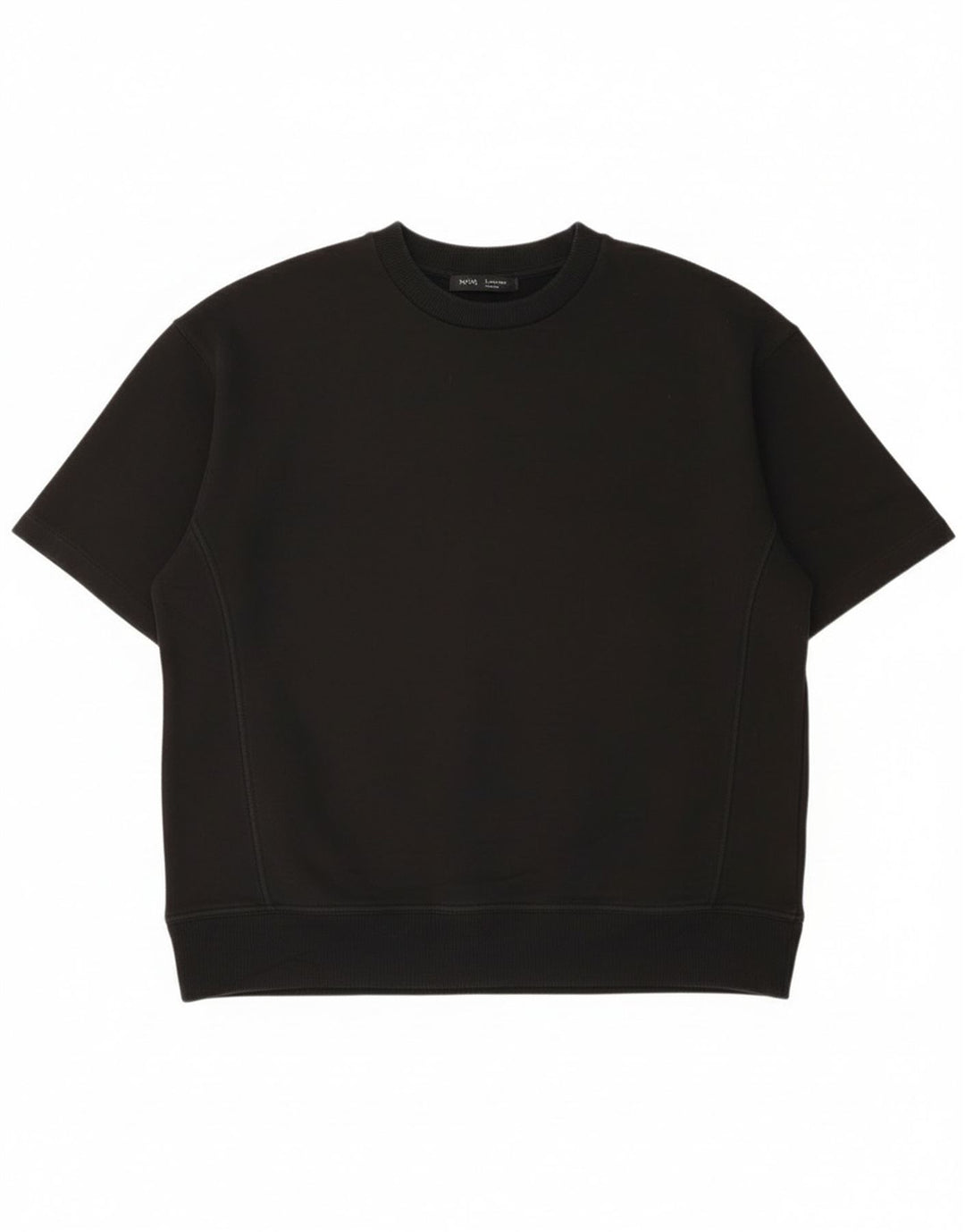 Zara Ανδρικό T-Shirt Top Μικρό μαύρο βαμβακερό
