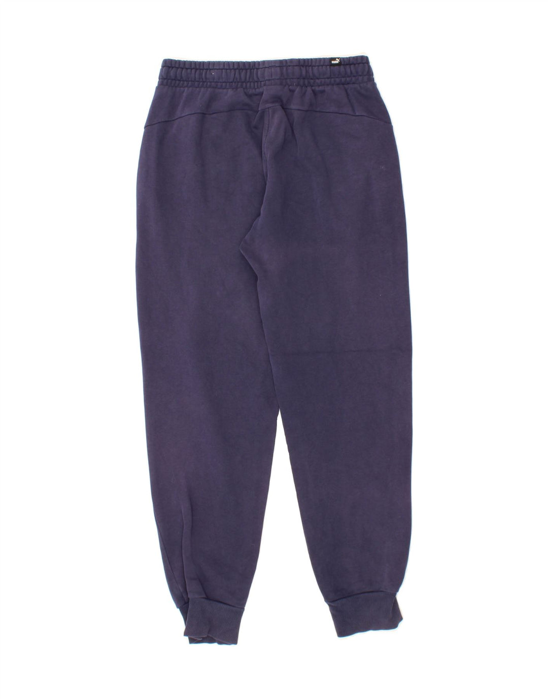 PUMA Mens Graphic Tracksuit Trousers Joggers Small  Navy Blue Vintage Puma and Second-Hand Puma from Messina Hembry 