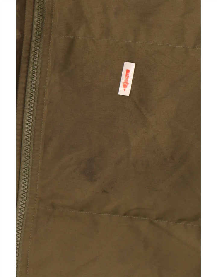 Ανδρικό μπουφάν Converse με επένδυση UK 40 Large Green Colourblock Πολυεστέρας