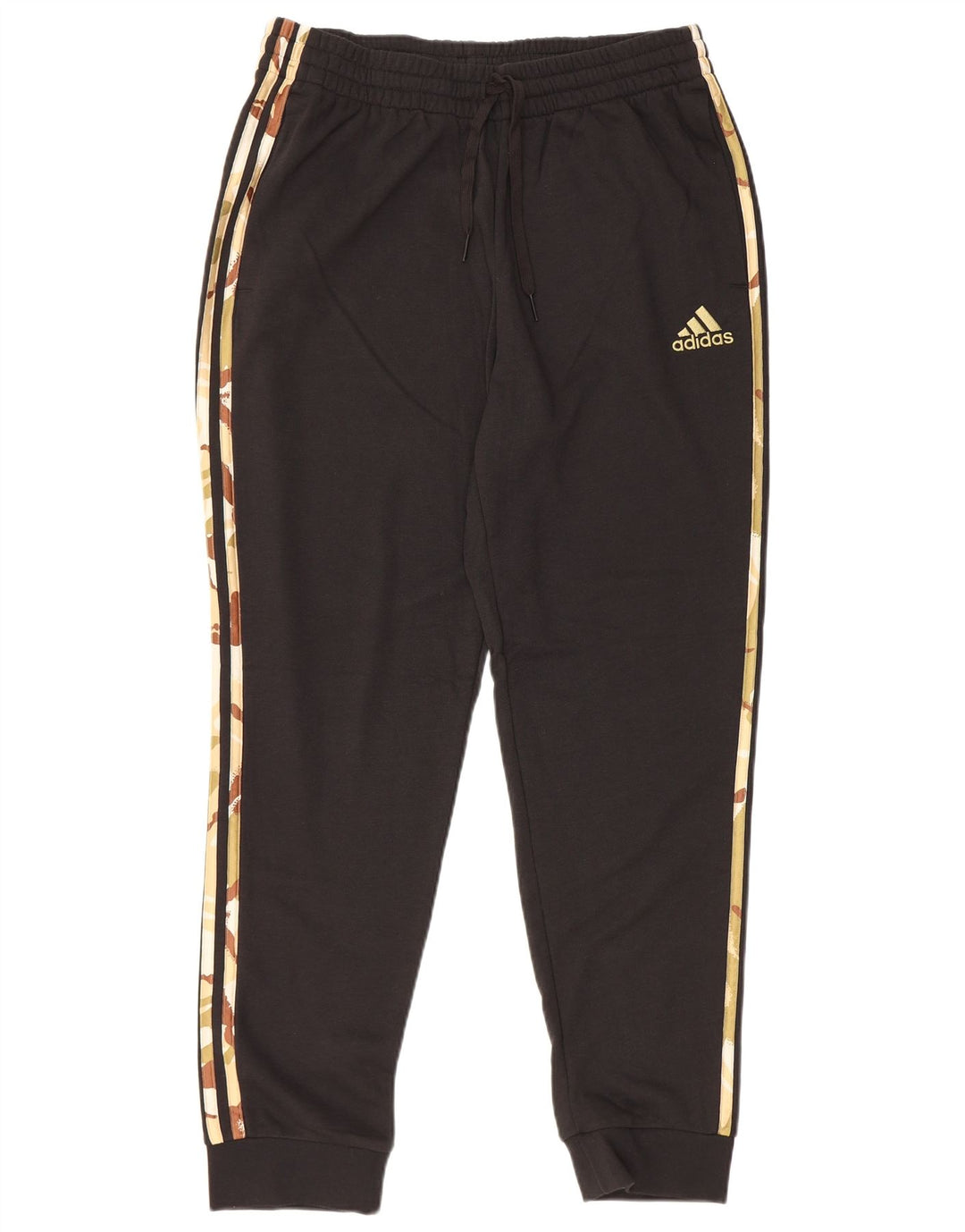 Ανδρική φόρμα ADIDAS Παντελόνι Joggers Μεγάλο Μαύρο Καμουφλάζ Βαμβακερό