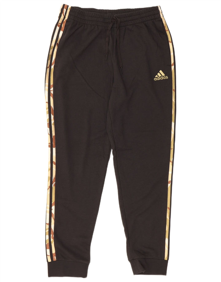 Ανδρική φόρμα ADIDAS Παντελόνι Joggers Μεγάλο Μαύρο Καμουφλάζ Βαμβακερό