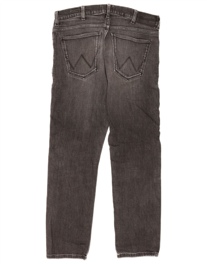 Ανδρικό τζιν Wrangler Larston Slim W32 L28 Γκρι βαμβακερό
