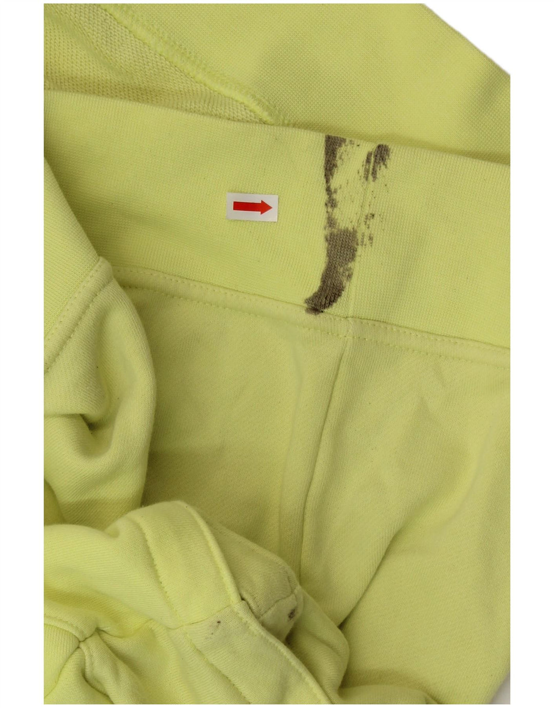 ADIDAS γυναικείο κοντομάνικο μπλουζάκι με κουκούλα UK 28/30 3XL Κίτρινο