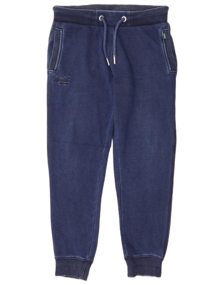 Ανδρική φόρμα Superdry Παντελόνι Joggers Small Navy Blue Polyester