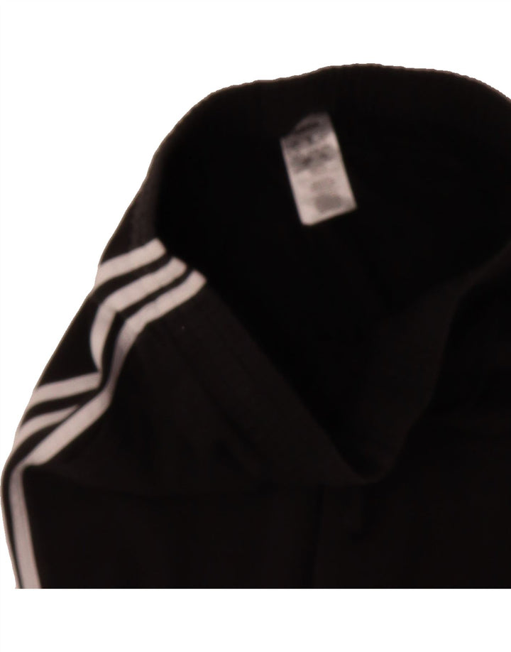 ADIDAS Womens Tracksuit Trousers Joggers UK 12/14 Medium  Black Elastane Vintage Adidas and Second-Hand Adidas from Messina Hembry 