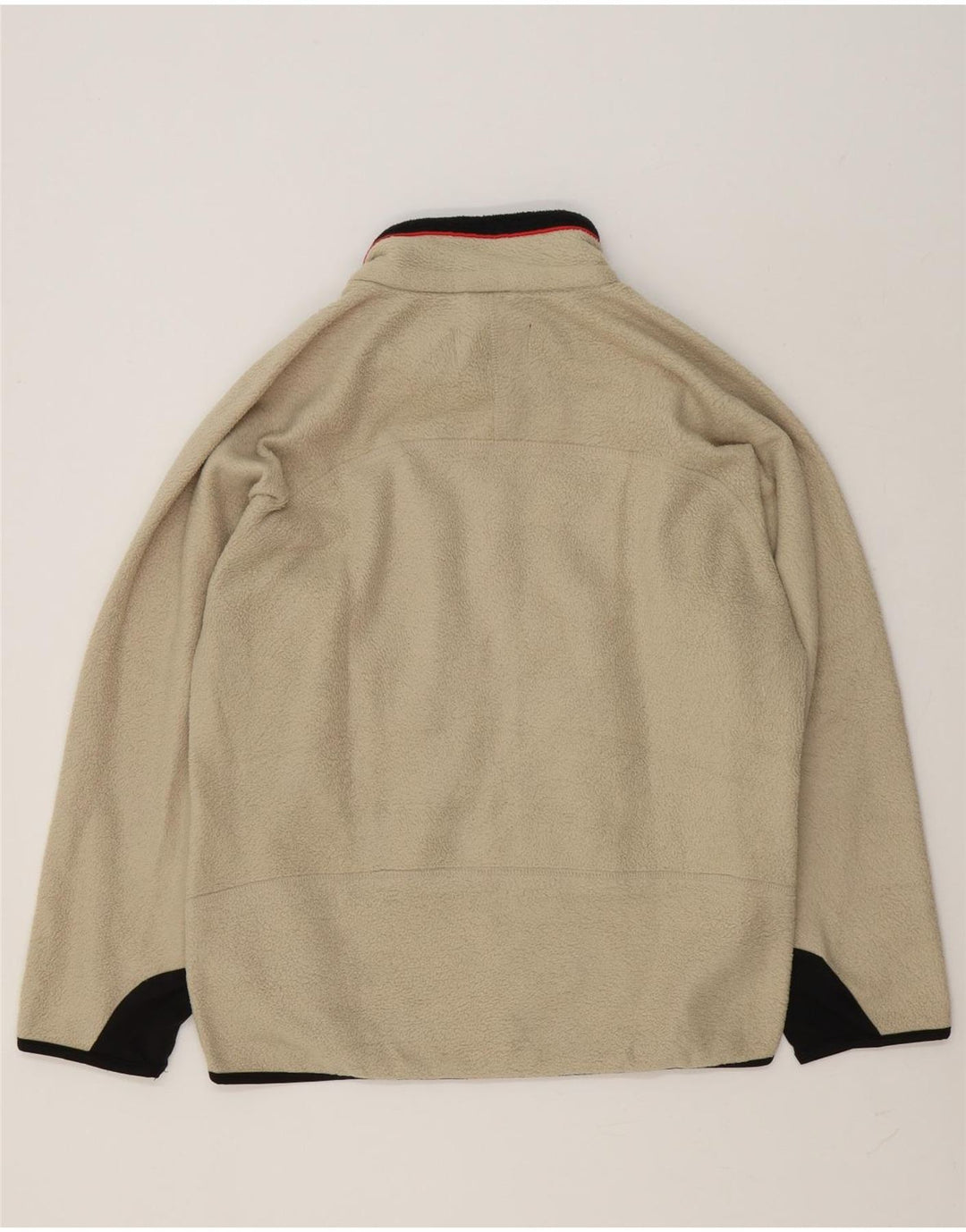 Fila Ανδρικό Fleece Jacket UK 36 Small Beige Colourblock Polyester