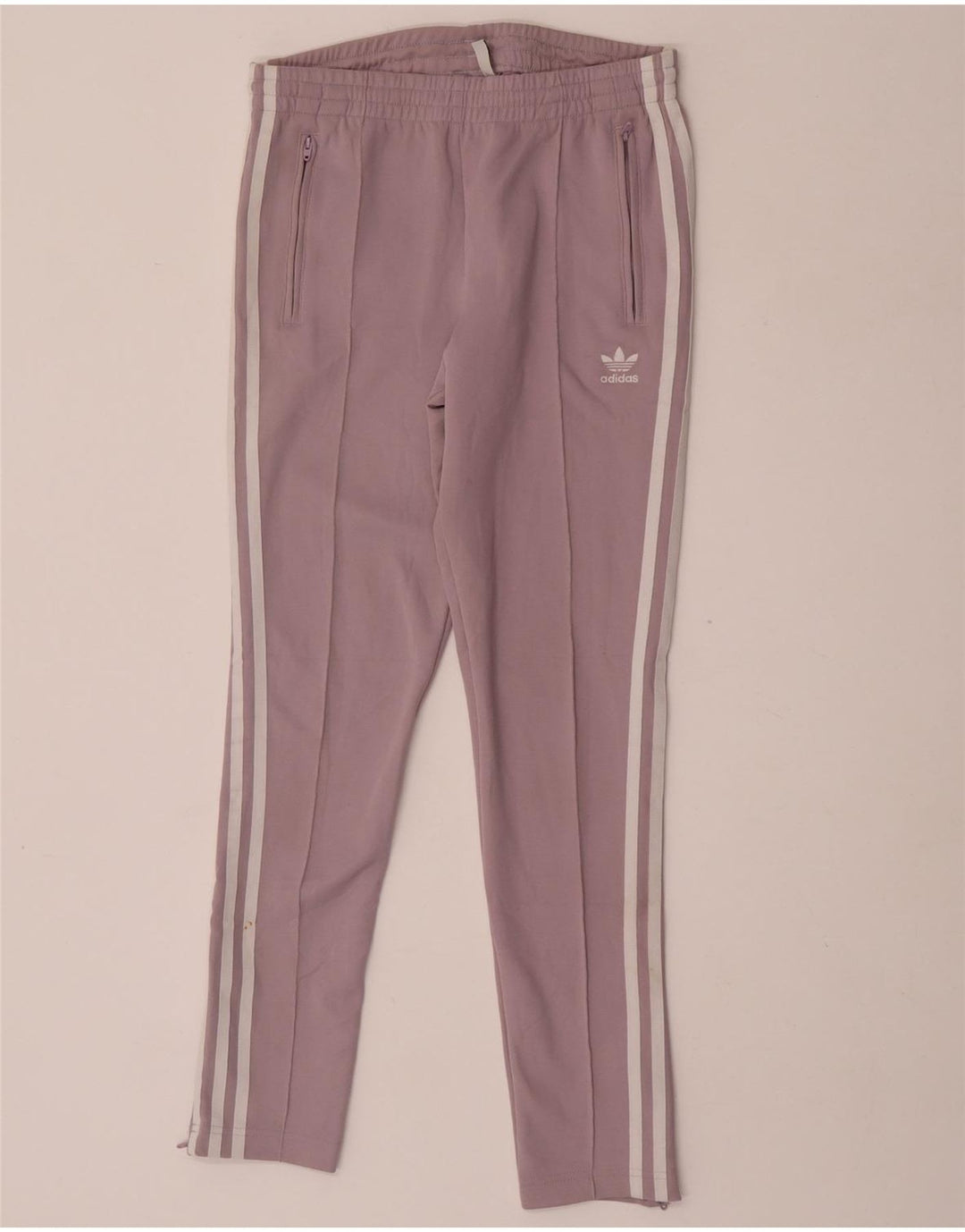 Γυναικεία αθλητική φόρμα Adidas Παντελόνι UK 8 Small Purple Polyester