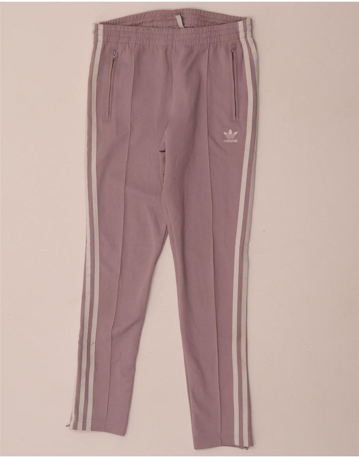 Γυναικεία αθλητική φόρμα Adidas Παντελόνι UK 8 Small Purple Polyester