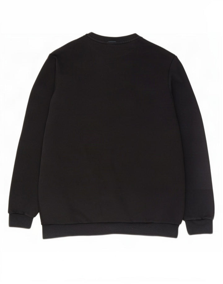 Ανδρικό γραφικό φούτερ Nike Jumper μεγάλο μαύρο βαμβακερό