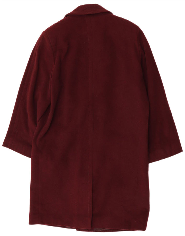 Ανδρικό πανωφόρι Division Vogue IT 48 Medium Burgundy Wool