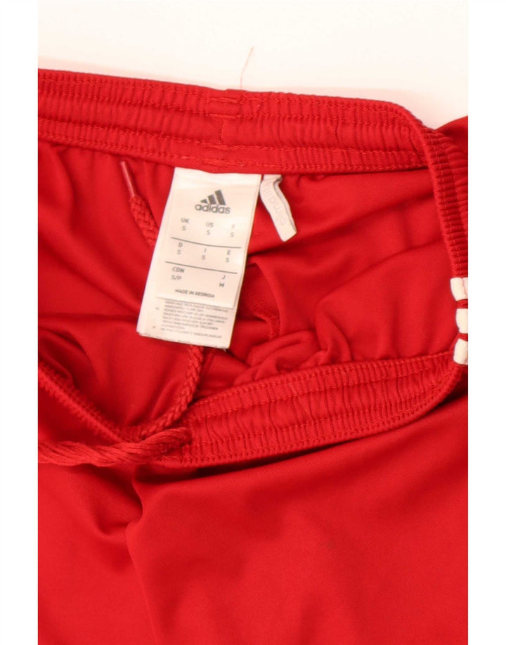 Ανδρικό αθλητικό σορτς Adidas Climalite Μικρό κόκκινο πολυεστέρα