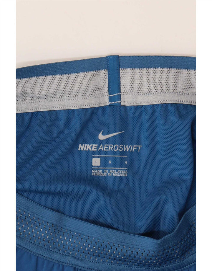 Ανδρικό αθλητικό σορτς Nike μεγάλο μπλε νάιλον