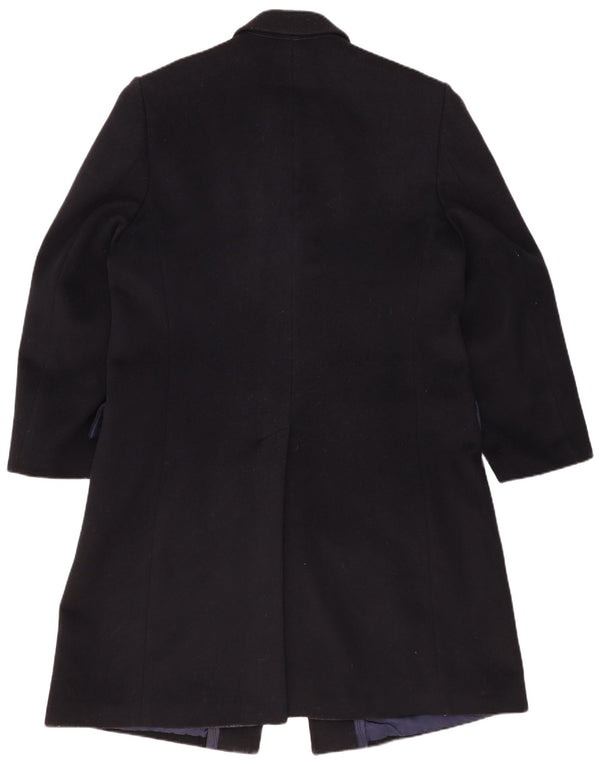 Ανδρικό παλτό VINTAGE UK 44 2XL Navy Blue Wool