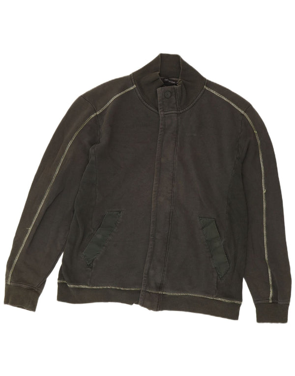 Calvin Klein Jeans Ανδρική φόρμα γραφικής φόρμας Top Jacket 2XL Khaki Cotton