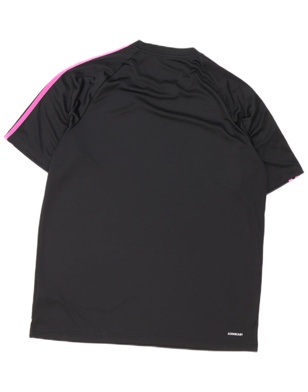 Adidas Ανδρικό T-Shirt Aeroready Top Large Μαύρο Πολυεστέρας