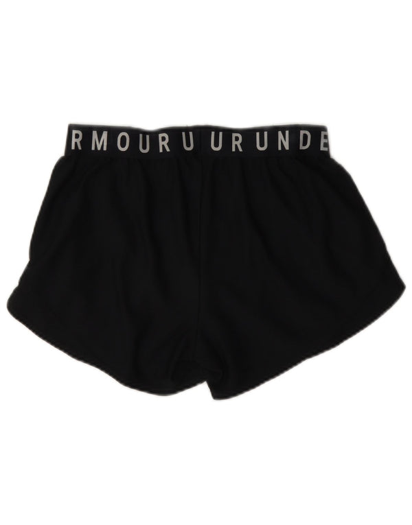 Γυναικείο Αθλητικό Γραφικό Σορτς Under Armour Heat Gear UK 10 Small μαύρο