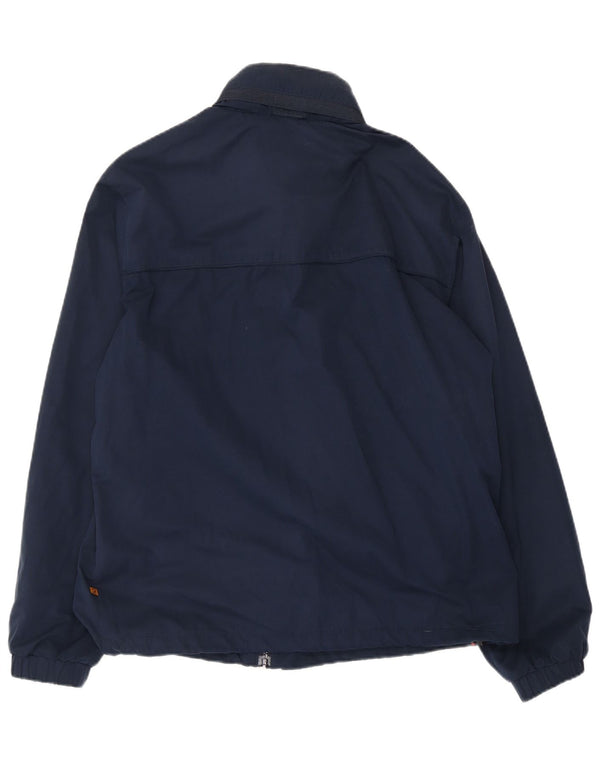 Farah Ανδρικό μπουφάν βροχής με κουκούλα UK 40 Large Navy Blue