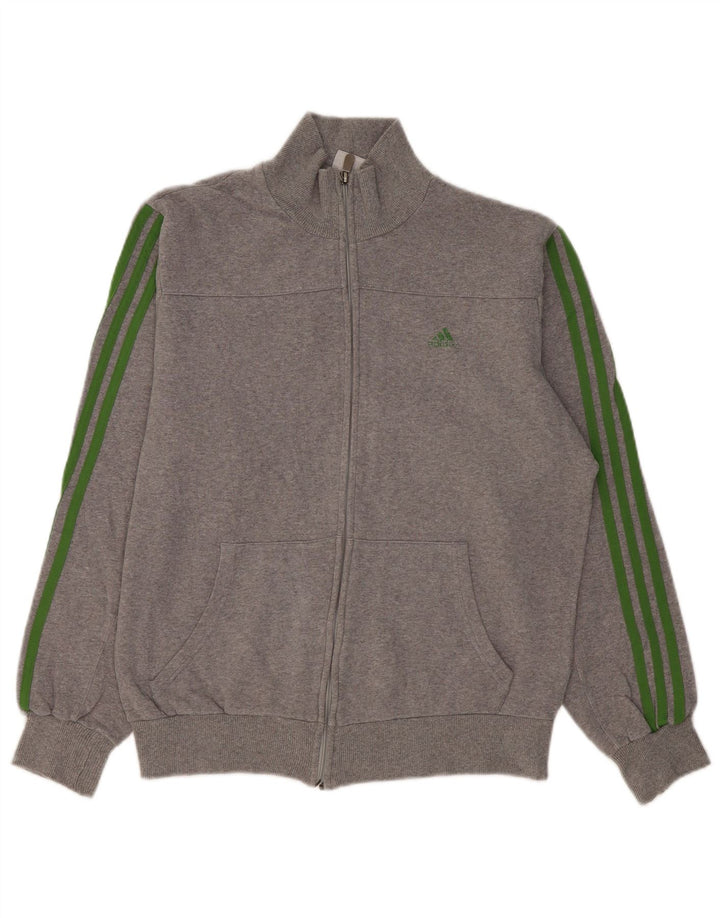 Ανδρική φόρμα ADIDAS Top Jacket UK 40/42 Βαμβακερό μεσαίο γκρι με φλύκταινες