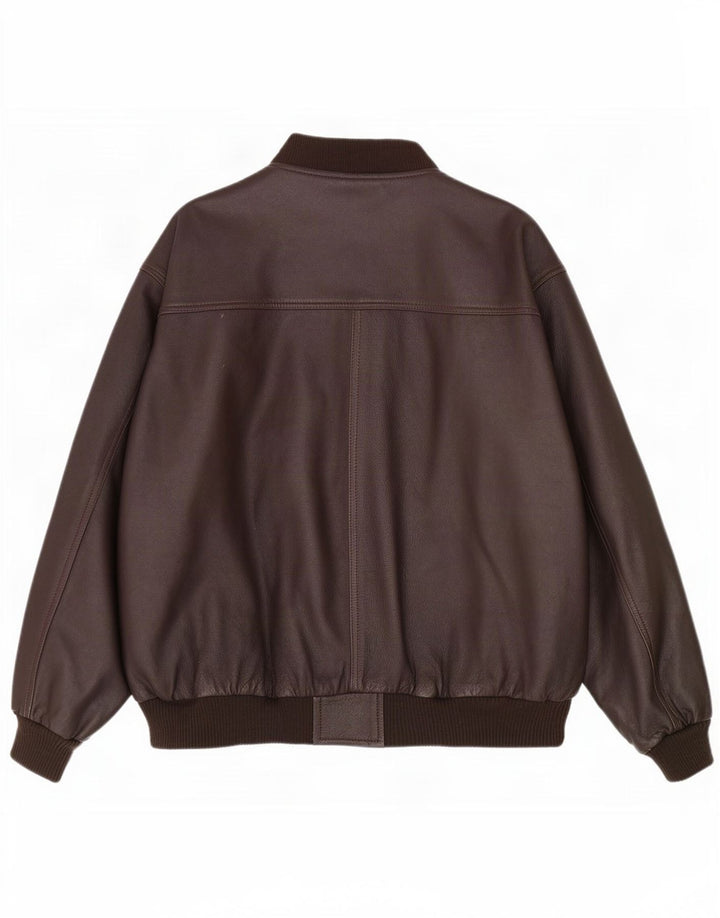 Vintage Ανδρικό Δερμάτινο Μπουφάν UK 42 XL Καφέ