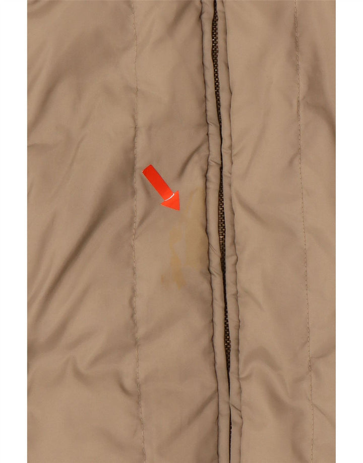 MAX & CO. Γυναικεία padded Gilet UK 10 Small Beige Nylon