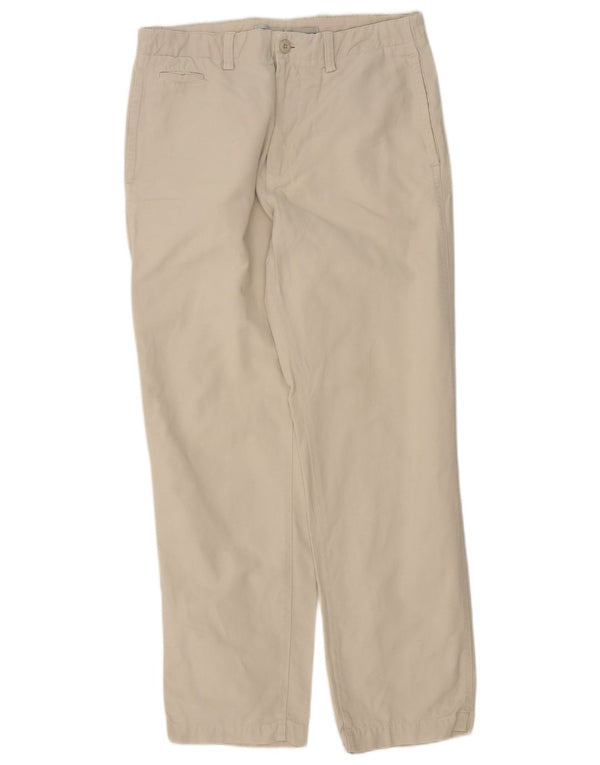 Massimo Dutti Ανδρικό ίσιο παντελόνι Chino EU 40 Medium W31 L30 Beige