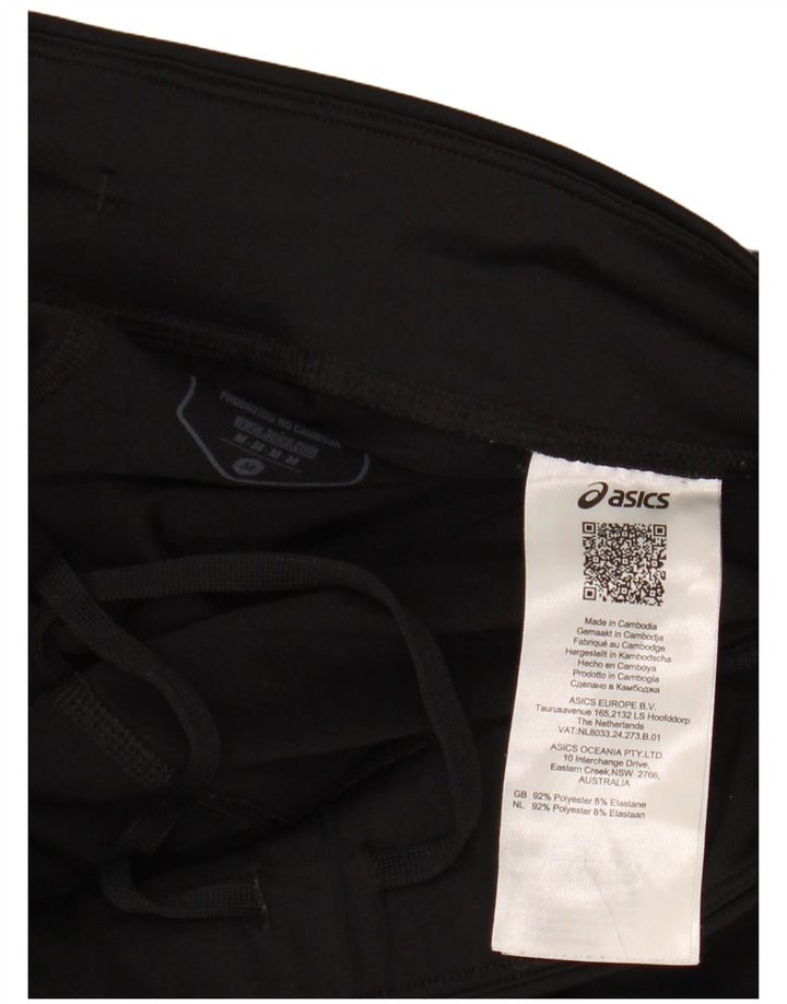 Asics Γυναικεία Κάπρι Κολάν UK 12 Μεσαίου Μαύρου Πολυεστέρα