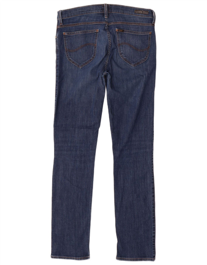 LEE Γυναικείο Τζιν Jade Straight W32 L32 Μπλε βαμβακερό
