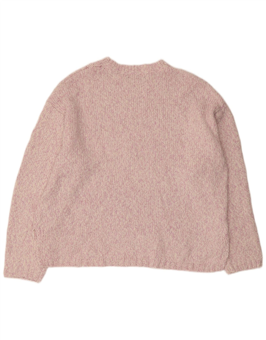 MARKS & SPENCER Γυναικείο πουλόβερ με λαιμόκοψη UK 18 XL Pink Flecked