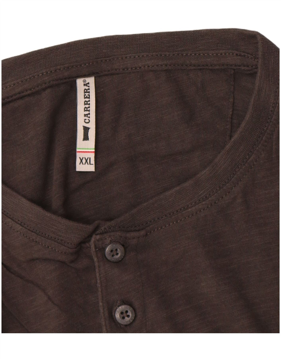 Carrera Ανδρικό T-Shirt Top 2XL Γκρι βαμβακερό
