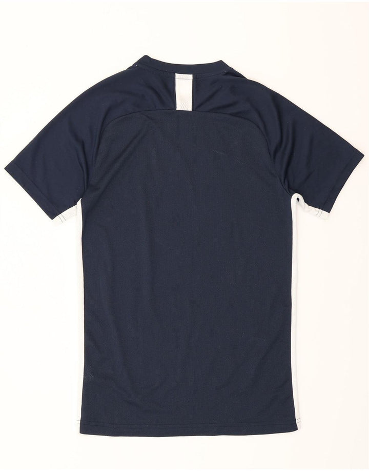 Ανδρικό μπλουζάκι Nike Dri Fit T-Shirt Small Blue Navy Colourblock Πολυεστέρας