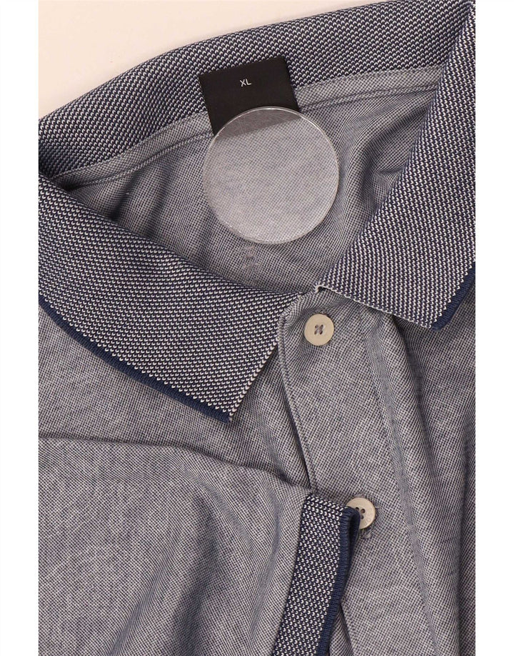 Ανδρικό μπλουζάκι πόλο Hugo Boss XL Navy Blue