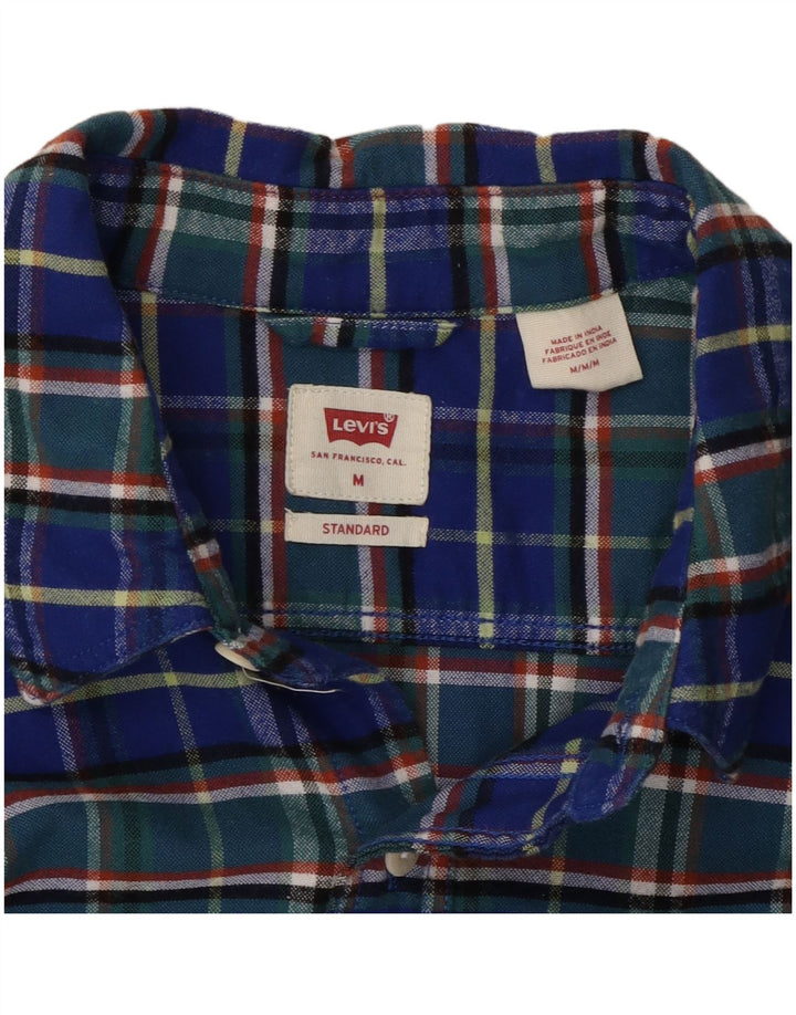 Ανδρικό φανελένιο πουκάμισο LEVI'S Standard Fit, μεσαίο πολύχρωμο βαμβακερό