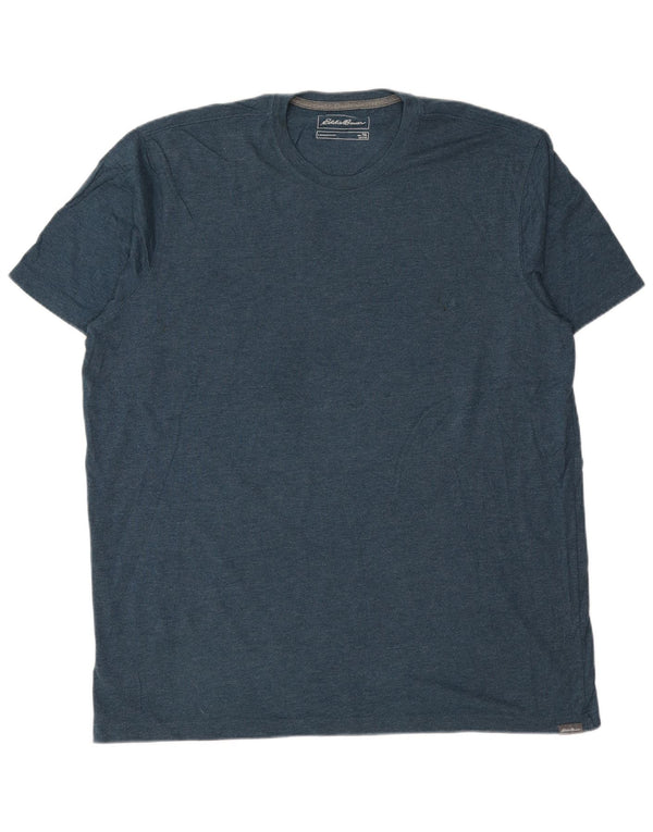 EDDIE BAUER Ανδρικό T-Shirt Top XL Blue Cotton