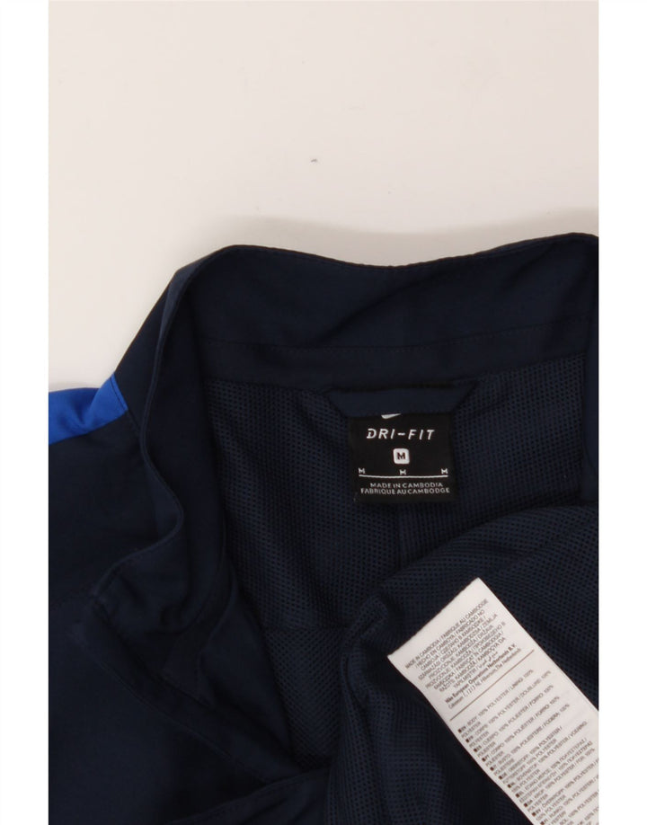 ADIDAS Mens RB Leipzig Tracksuit Top Jacket Medium Navy Blue Polyester Vintage Adidas and Second-Hand Adidas from Messina Hembry 