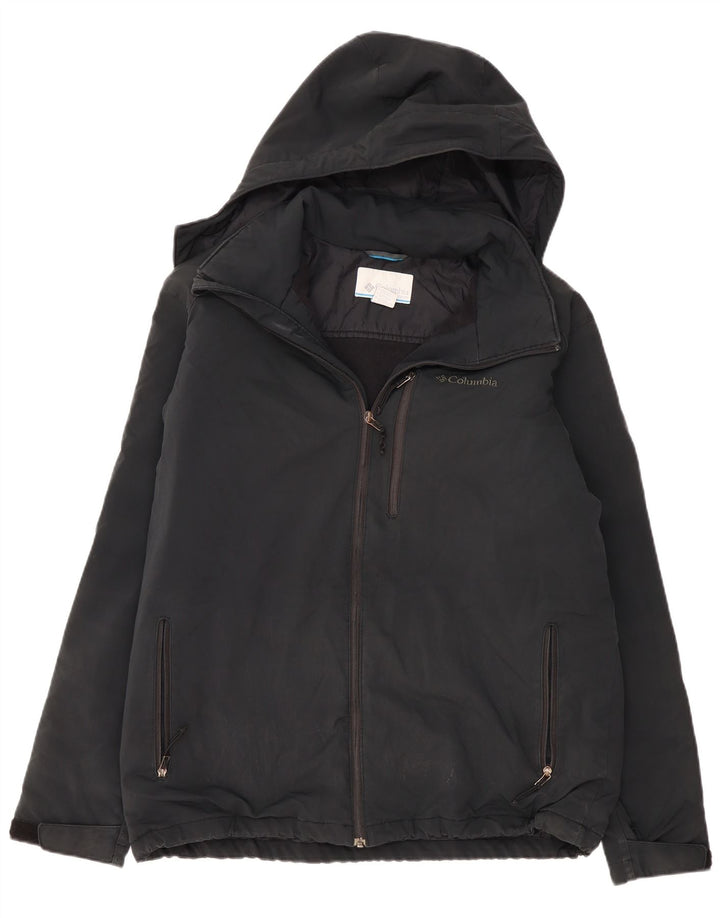 Ανδρικό μπουφάν με κουκούλα COLUMBIA UK 42 XL Γκρι πολυεστέρας