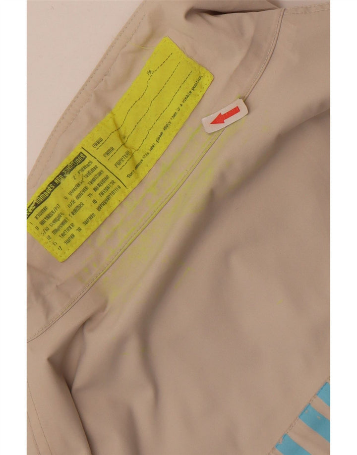 Murphy & Nye Mens Bomber Jacket UK 42 XL Beige Polyamide