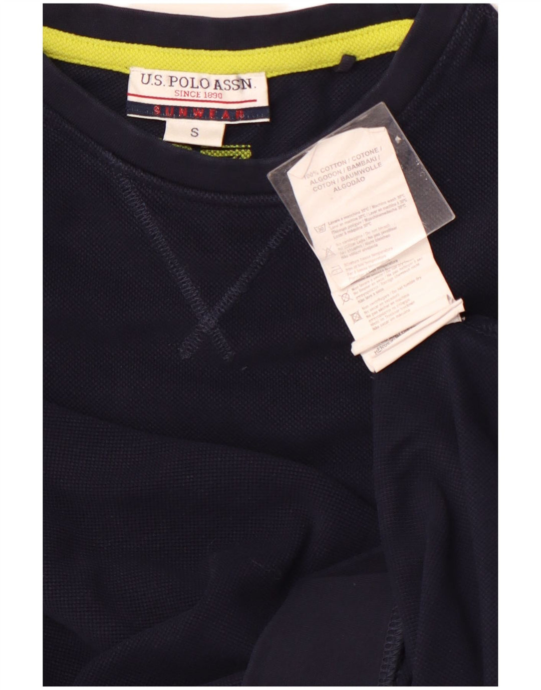 US POLO ASSN. Ανδρικό φούτερ Jumper Small Navy Blue Cotton